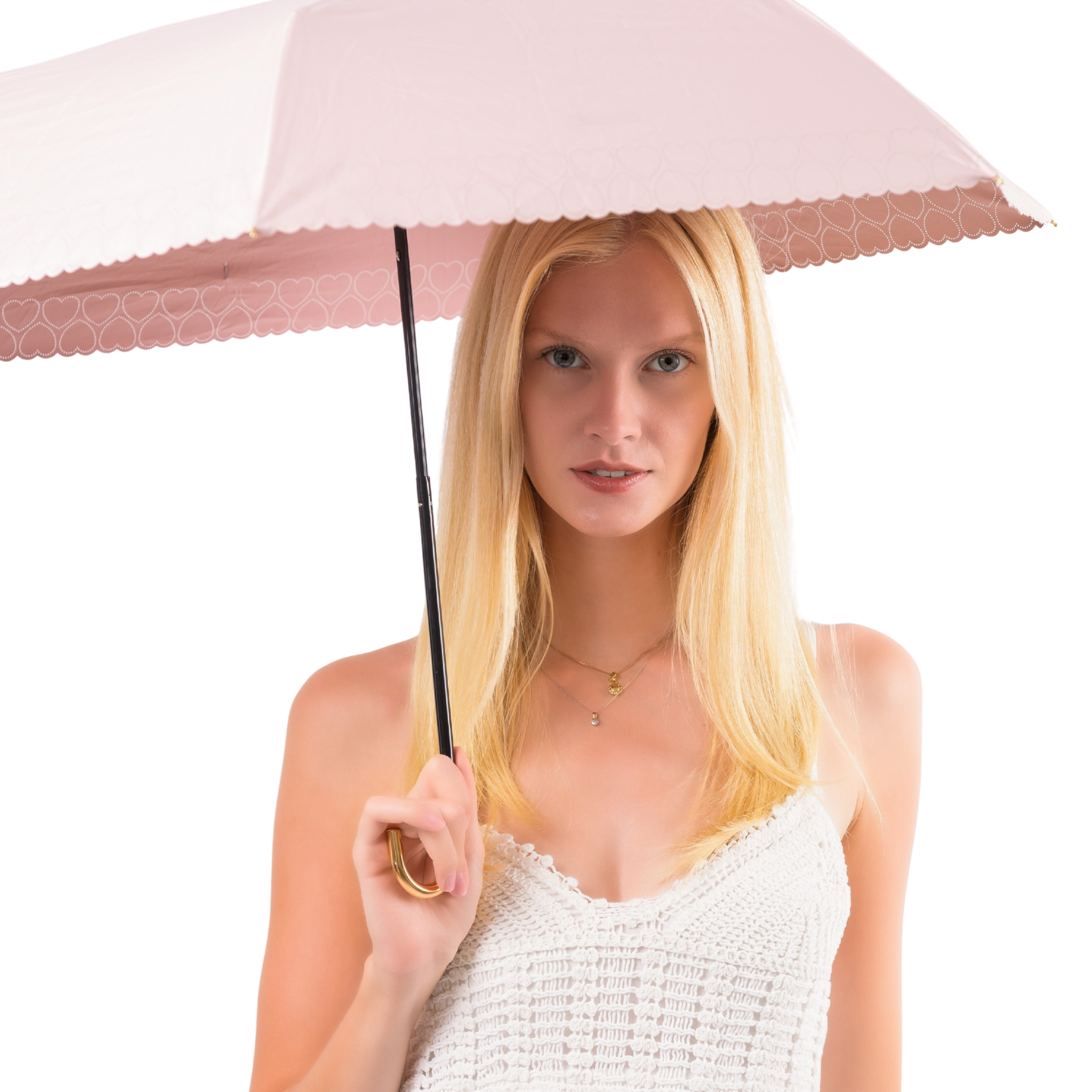 Romantic Breezer – mit Herz-Detail & Goldgriff