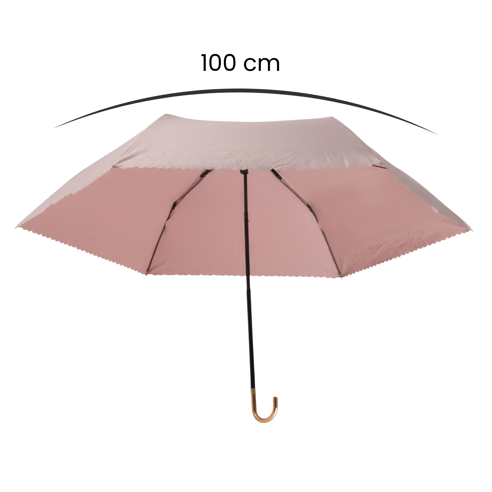 Romantic Breezer – mit Herz-Detail & Goldgriff