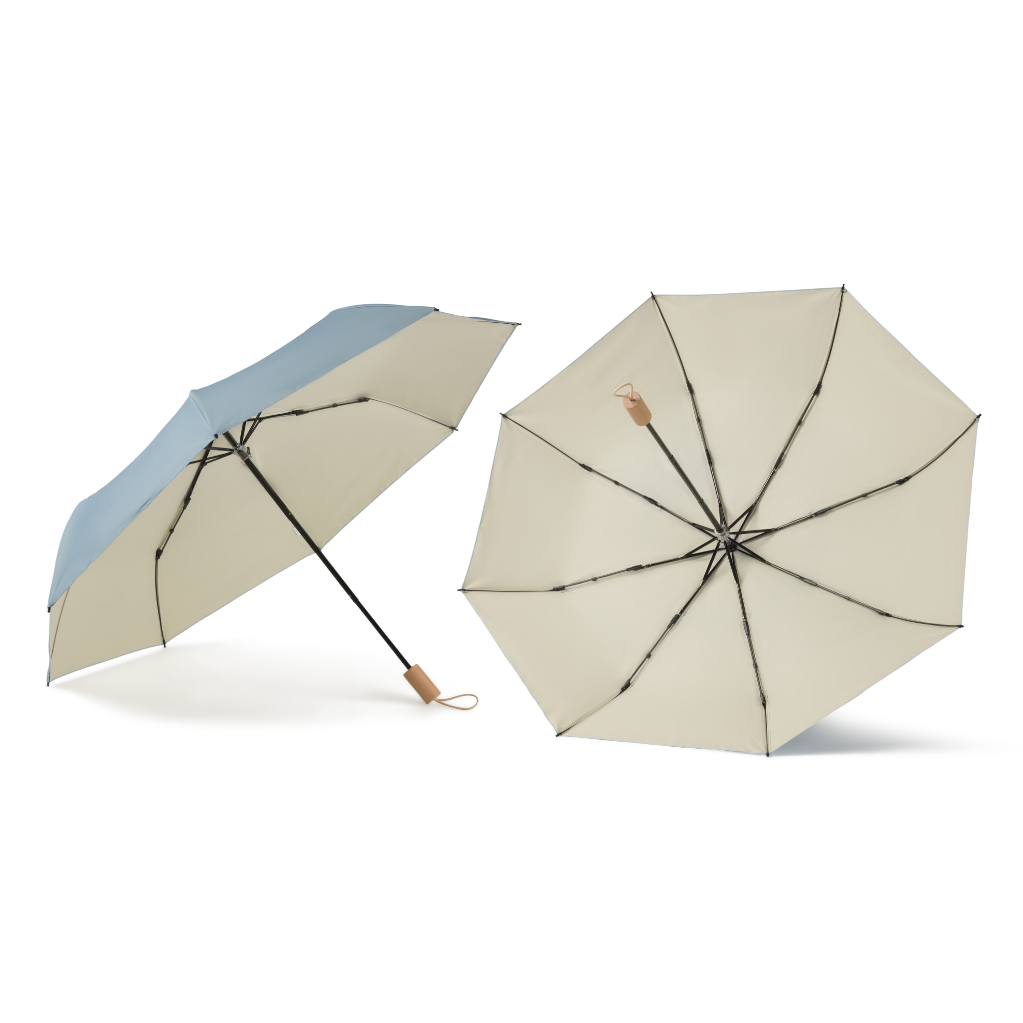 Cool Shader – mit Holzgriff & zweifarbigem Design